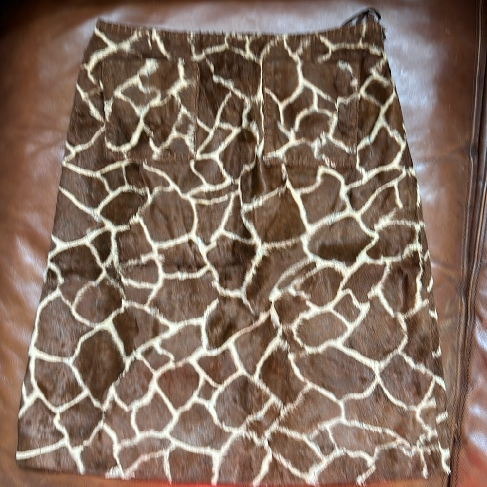 Worth giraffe skirt
